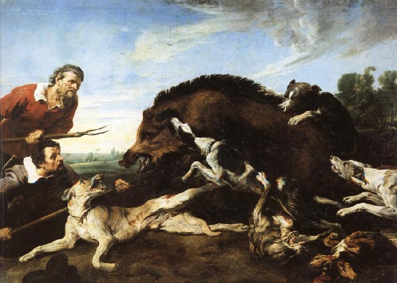 Wild Boar Hunt, Frans Snyders
